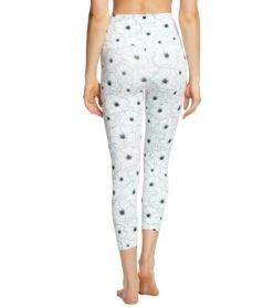 DYI Printed Signature 7/8 Yoga Leggings Ivy Poppy -Pranty Yoga Shop 1740323225635 ivypoppy 3a