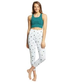 DYI Printed Signature 7/8 Yoga Leggings Ivy Poppy -Pranty Yoga Shop 1740323225635 ivypoppy 4a