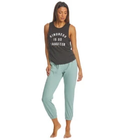 Spiritual Gangster Only Love Perfect Sweatpants -Pranty Yoga Shop 1740323848227 sage 4a 1