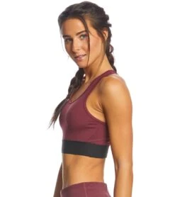Varley Aspen Yoga Sports Bra Windsor Wine