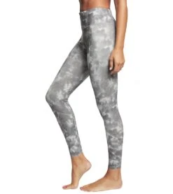 Varley Bedford Yoga Leggings Silver Tie Dye