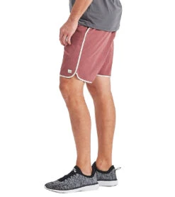 Vuori Men's Banks Shorts Amber Linen Texture