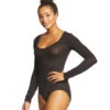Free People Bodysuit Easy Peasy Black 1 Free People Bodysuit Easy Peasy Black -Pranty Yoga Shop 1740342919203 black 2a