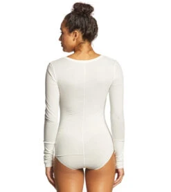 Free People Bodysuit Easy Peasy Ivory -Pranty Yoga Shop 1740343541795 ivory 3a