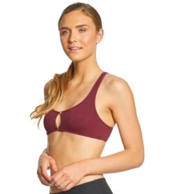 Free People Chalice Seamless Bra Merlot