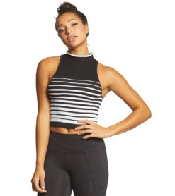 Free People High Five Seamless Top Black