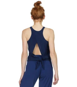 Onzie Tie Back Tank Thunder -Pranty Yoga Shop 1740354781219 thunder