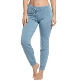 Beyond Yoga Cozy Fleece Lounge Around Midi Joggers Blue Crush -Pranty Yoga Shop 1740356911139 bluecrush