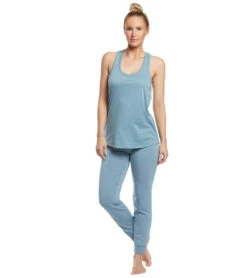 Beyond Yoga Cozy Fleece Lounge Around Midi Joggers Blue Crush -Pranty Yoga Shop 1740356911139 bluecrush 4a
