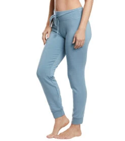 Beyond Yoga Cozy Fleece Lounge Around Midi Joggers Blue Crush -Pranty Yoga Shop 1740356911139 bluecrush 5a