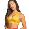 Mika Yoga Wear Genna Yoga Bra Mustard -Pranty Yoga Shop 1740366774307 mustard 2a