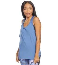 Marika Mesh Back Singlet Dutch Blue -Pranty Yoga Shop 1740382076963 dutchblue