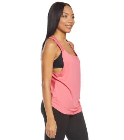 Marika Mesh Back Singlet Camelia Rose