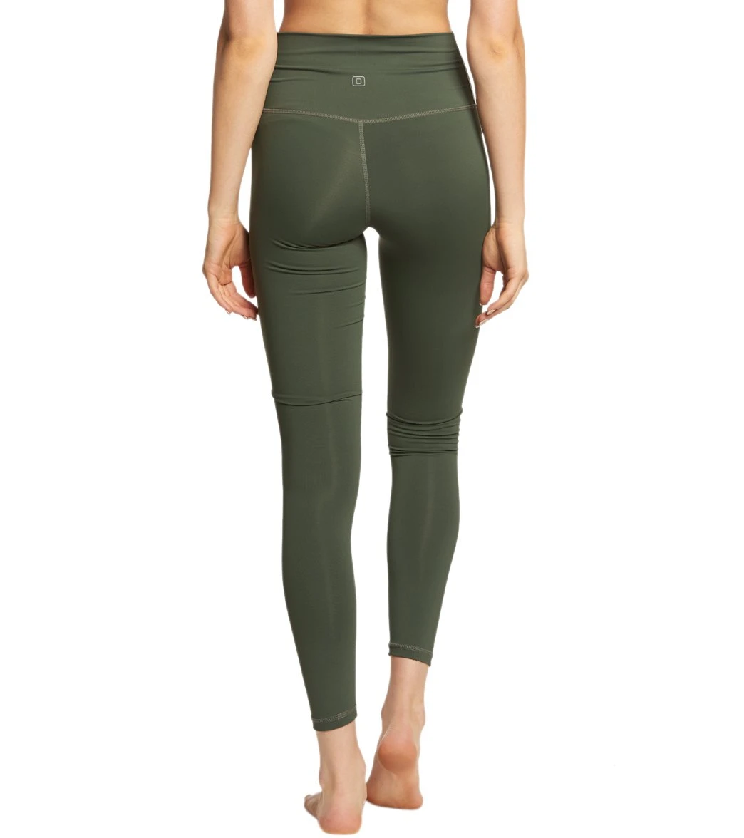 DYI Take Control High Waisted Yoga Leggings Olive 4 DYI Take Control High Waisted Yoga Leggings Olive - Image 2