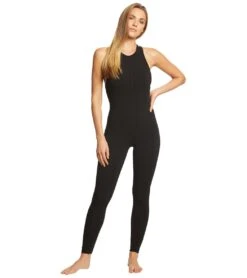 Hard Tail Logo Bodysuit Black -Pranty Yoga Shop 1740398002211 black 4a
