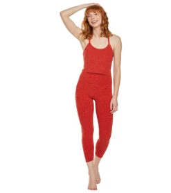Beyond Yoga Spacedye Slim Racerback Cropped Tank Scarlet Sun Sienna -Pranty Yoga Shop 1740399738915 scarletsunsienna 4a