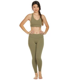 PrAna Pillar 7/8 Yoga Leggings Rye Green -Pranty Yoga Shop 1740404228131 ryegreen 4a