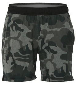 Vuori Men's Rush Yoga Shorts Grey Camo -Pranty Yoga Shop 1740404326435 greycamo