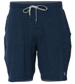 Vuori Men's Ponto Yoga Shorts Navy Heather 7 Vuori Men's Ponto Yoga Shorts Navy Heather -Pranty Yoga Shop 1740404883491 navyheather