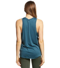 DYI Knot So Fast Workout Tank Teal -Pranty Yoga Shop 1740412125219 teal 3a