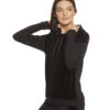 Beyond Yoga Shine On Velvet Hoodie Black -Pranty Yoga Shop 1740414255139 black 2a