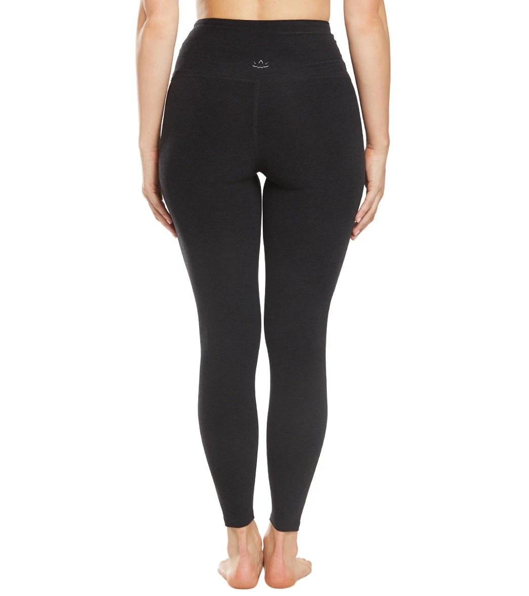 Beyond Yoga Stripe Down High Waisted 7/8 Yoga Leggings Darkest Night 4 Beyond Yoga Stripe Down High Waisted 7/8 Yoga Leggings Darkest Night - Image 2