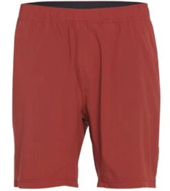 PrAna Men's Heiro 8" Inseam Yoga Shorts -Pranty Yoga Shop 1740421398563 maple 1a