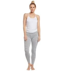 Beyond Yoga True To Stripe High Waisted Long Yoga Leggings -Pranty Yoga Shop 1740422414371 whiteheathersurfstripe 4a