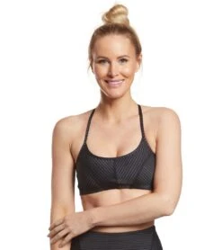 Beyond Yoga True To Stripe Yoga Sports Bra Black Heather Surf Stripe 11 Beyond Yoga True To Stripe Yoga Sports Bra Black Heather Surf Stripe -Pranty Yoga Shop 1740422807587 blackheathersurfstripe