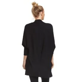 Beyond Yoga Brushed Up Easy Rider Origami Cardigan Black -Pranty Yoga Shop 1740428869667 black 3a