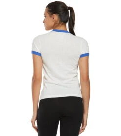 Spiritual Gangster SG Rainbow Tally Shrunken Tee Stone -Pranty Yoga Shop 1740430409763 stone 3a