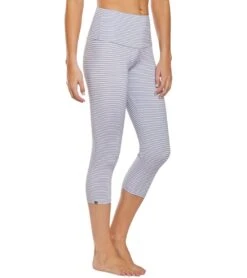 Onzie High Waisted Yoga Capris 23 Onzie High Waisted Yoga Capris -Pranty Yoga Shop 1740441976867 fossilstripe 2a