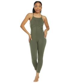 Free People Movement Side To Side Performance Leotard Green -Pranty Yoga Shop 1740447383587 green