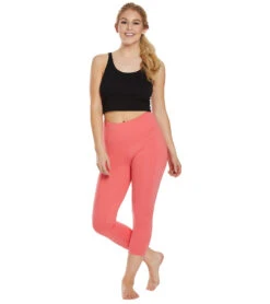 Balance Collection Eclipse Yoga Capris Rose Of Sharon -Pranty Yoga Shop 1740447678499 roseofsharon 4a