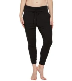 Beyond Yoga Good Sport Midi Sweatpant Joggers Black -Pranty Yoga Shop 1740448694307 black