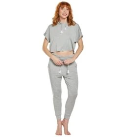 Beyond Yoga Good Sport Midi Sweatpant Joggers Light Heather Gray -Pranty Yoga Shop 1740448890915 lightheathergray 4a