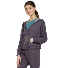 Free People Movement Reyes Solid Hoodie Graphite -Pranty Yoga Shop 1740451971107 graphite 5a