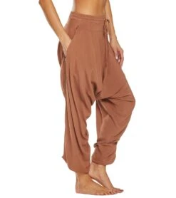 Buddha Pants Summer Flair Harem Pants -Pranty Yoga Shop 1740454527011 rust 2a