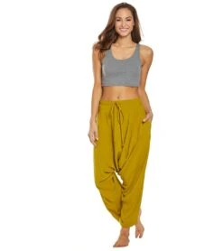 Buddha Pants Summer Flair Harem Pants -Pranty Yoga Shop 1740454789155 olive 4a