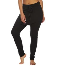 Hard Tail Thermal Harem Pants Black -Pranty Yoga Shop 1740458426403 black