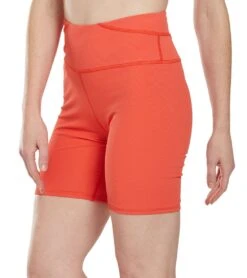 NUX Night Rider Biker Shorts Poppy -Pranty Yoga Shop 1740460392483 poppy 5a