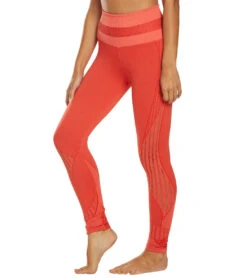 NUX Get Shredded High Waisted Seamless Yoga Leggings Poppy -Pranty Yoga Shop 1740461670435 poppy 5a