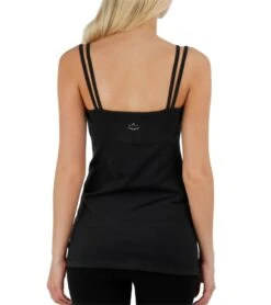 Beyond Yoga Women's Long Double Strap Cami -Pranty Yoga Shop 1740631932963 black 4a