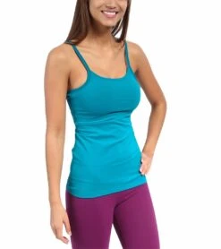 Beyond Yoga Women's Multicross Cami -Pranty Yoga Shop 1740662603811 tealblue 3a