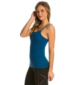 Beyond Yoga Women's Multicross Cami -Pranty Yoga Shop 1740662964259 mosaicblue 2a