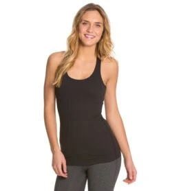 Beyond Yoga Long Racerback Cami Black -Pranty Yoga Shop 1740709330979 black