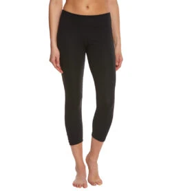 Beyond Yoga Back Gathered Yoga Capris 27 Beyond Yoga Back Gathered Yoga Capris -Pranty Yoga Shop 1740923928611 jetblack 1a