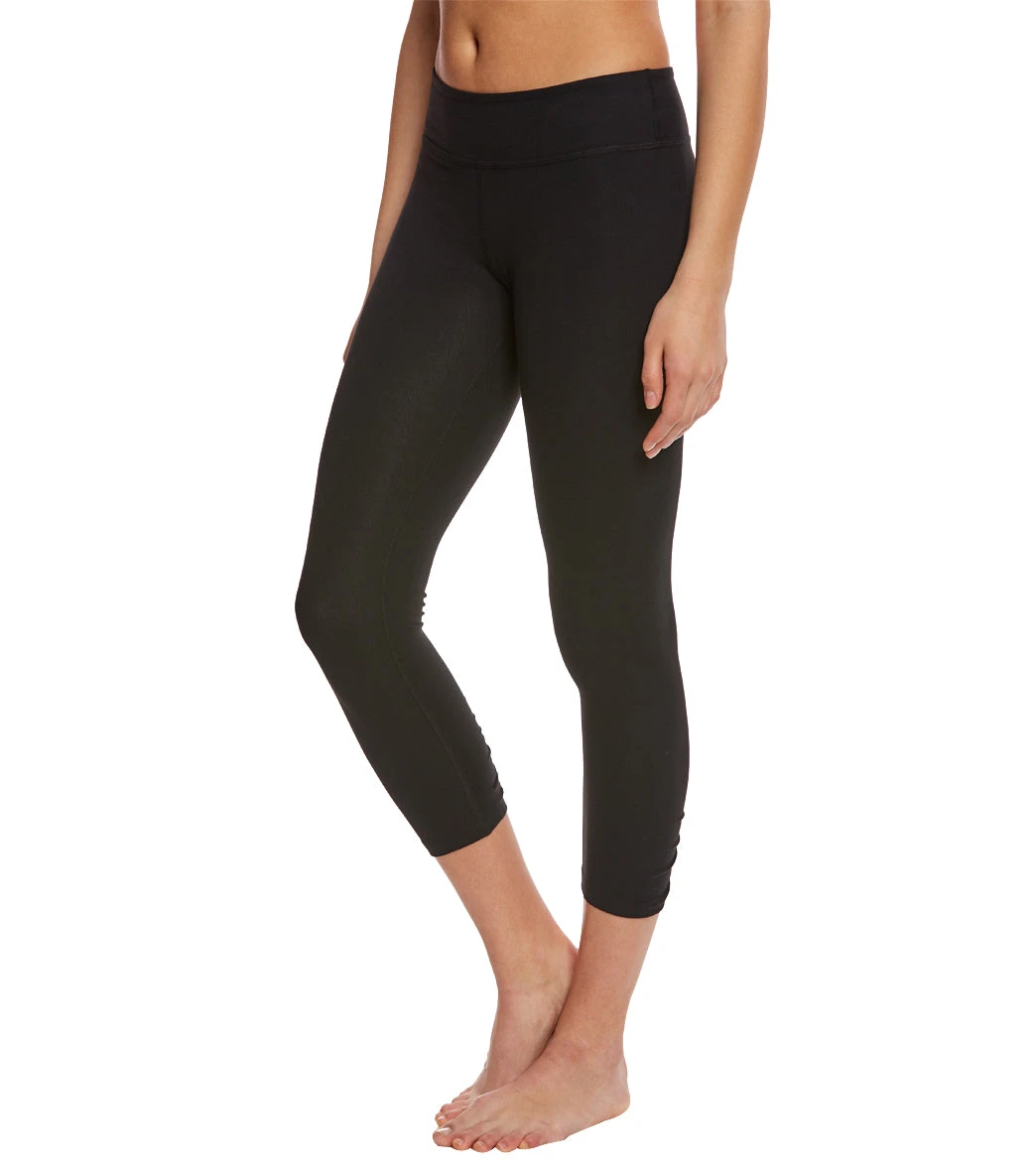 Beyond Yoga Back Gathered Yoga Capris 9 Beyond Yoga Back Gathered Yoga Capris - Image 7