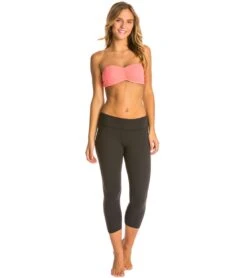 Beyond Yoga Back Gathered Yoga Capris 25 Beyond Yoga Back Gathered Yoga Capris -Pranty Yoga Shop 1740927107107 black 4a