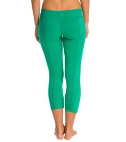 Beyond Yoga Back Gathered Yoga Capris 41 Beyond Yoga Back Gathered Yoga Capris -Pranty Yoga Shop 1740928253987 brightemerald